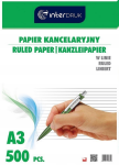 Papier kancelaryjny A3 linia - 500 arkuszy