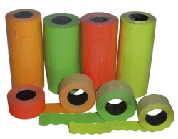 Rolka do metkownicy METO jednorzędowa - różne kolory - 5 sztuk