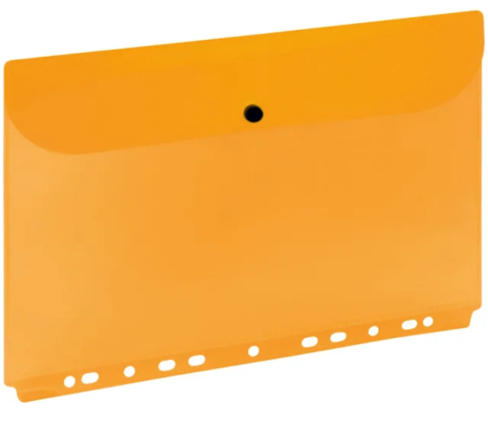 teczka kopertowa perforowana a4 pomarańczowa aksa.PNG