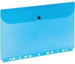 Teczka kopertowa do segregatora A4 - niebieska