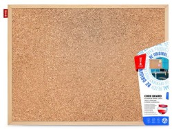 Tablica korkowa w drewnianej ramie MemoBe 90x60cm