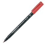 Foliopis STAEDTLER LUMOCOLOR S 0,4mm - CZERWONY