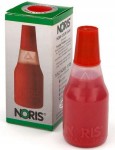 Tusz do pieczątek i stempli NORIS 110S 25ml - czerwony