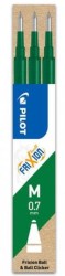 Wkład do wymazywalnego długopisu kulkowego Pilot Frixion Ball 0.7 M - zielony