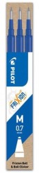 Wkład do wymazywalnego długopisu kulkowego Pilot Frixion Ball 0.7 M - niebieski