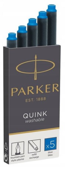 naboje do pióra parker jasno niebieskie aksa.JPG