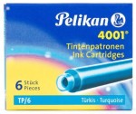 naboje do pióra krótkie pelikan turkusowe aksa.JPG