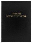 DZIENNIK KORESPONDECYJNY 96 K TWARDA OPRAWA czarny.JPG