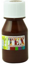 Farba wodna do tkanin Renesans TEX 50ml nr 141 - brązowa