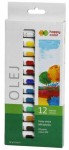 Komplet farb olejnych Happy Color 12ml - 12 kolorów