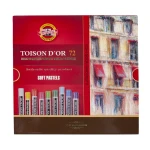 Kredki pastelowe suche KOH-I-NOOR Toison D'Or 8517 - 72 kolorów