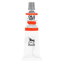 Farba olejna Renesans Oils for Arts 60ml nr 17 - Cynober ciemny