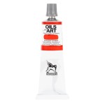 Farba olejna Renesans Oils for Arts 60ml nr 18 - Cynober szkarłatny