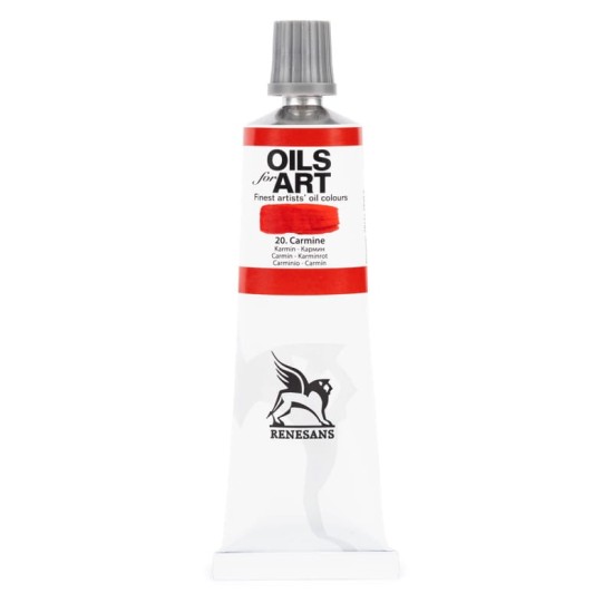 Farba olejna renesans oil of arts 20 karminowy aksa.jpg