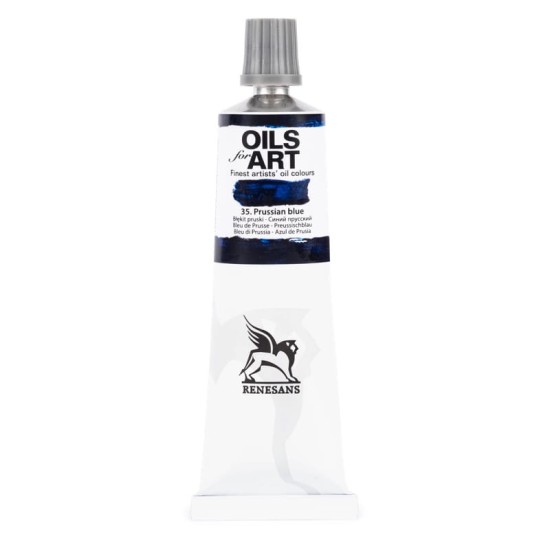 Farba olejna renesans oil of arts 35 błękit pruski aksa.jpg