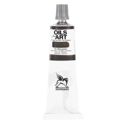 Farba olejna Renesans Oils for Arts 60ml nr 43 - Zieleń oliwna