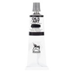 Farba olejna Renesans Oils for Arts 60ml nr 49 - Czerń słoniowa