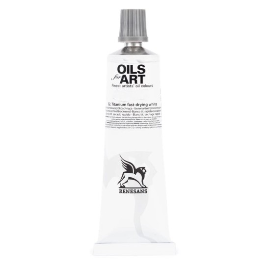 Farba olejna renesans oil of arts 52 biel tytanowa szybkoschnąca aksa.jpg