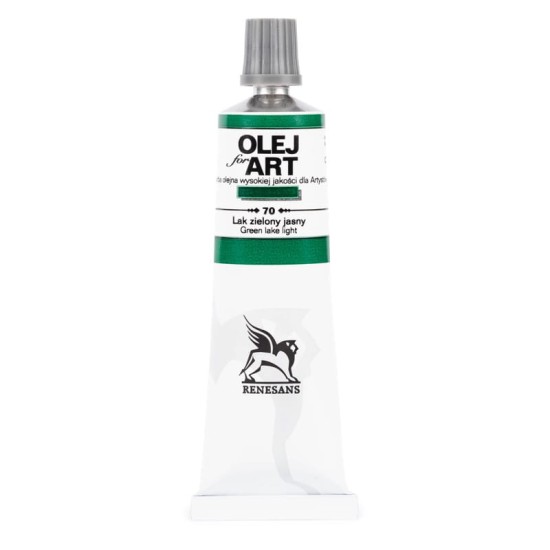 Farba olejna renesans oil of arts 70 green lake light.jpg