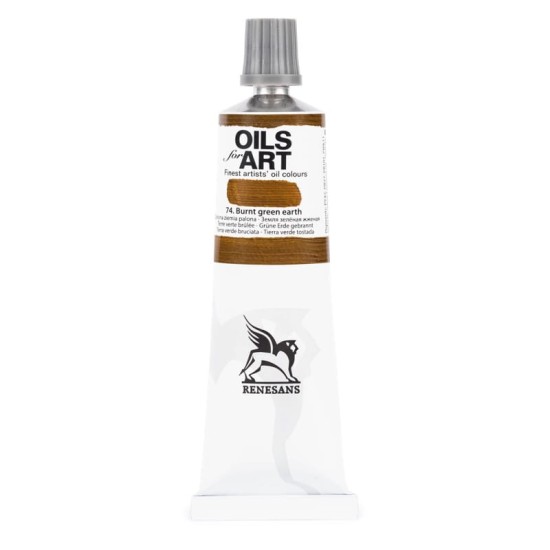 Farba olejna renesans oil of arts 74 burnt green earth.jpg