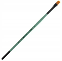 Pędzel syntetyczny płaski Renesans, krótka rączka - seria 1006F rozmiar 4