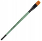 Pędzel syntetyczny płaski Renesans, krótka rączka - seria 1006F rozmiar 12