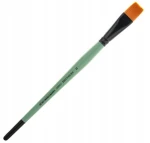 Pędzel syntetyczny płaski Renesans, krótka rączka - seria 1006F rozmiar 14