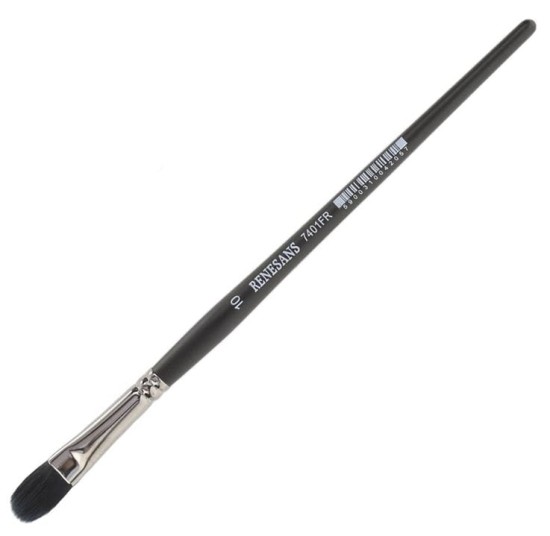 pędzel renesans syntetyczny koci język imitacja szarej wiewiórki 7401FR rozmiar 10.JPG