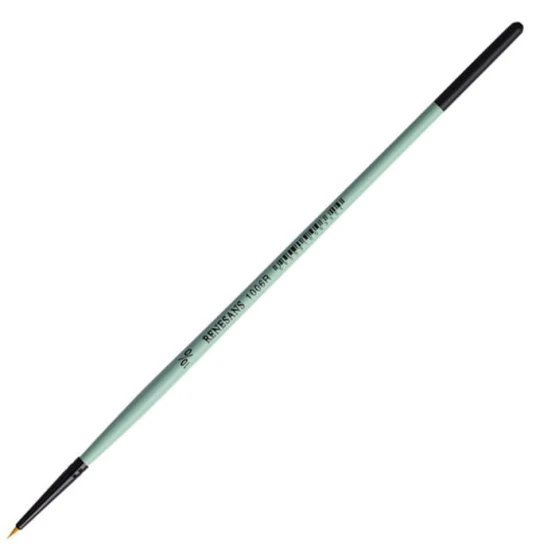 pędzel renesans syntetyczny okrągły 1006R czerwony toray złoty 0_10.JPG