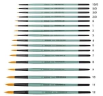 pędzel renesans syntetyczny okrągły 1006R czerwony toray_2.JPG