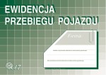 Druk K17 Ewidencja przebiegu pojazdu A5