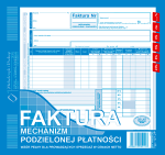 Druk 127-2P FAKTURA Mechanizm podzielonej płatności 2/3 A4