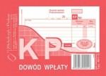 Druk 401-5 KP Dowód wpłaty A6