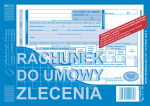 Druk 511-3h Rachunek do umowy zlecenia A5