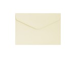 Koperta ozdobna C6 - gładki ciemnokremowy satynowany - 10 szt.
