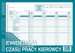 Druk 817-1 Ewidencja czasu pracy kierowcy A4