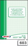 Druk 603 Karta kontroli temperatury w urządzeniach chłodzących, w zamrażarkach A5