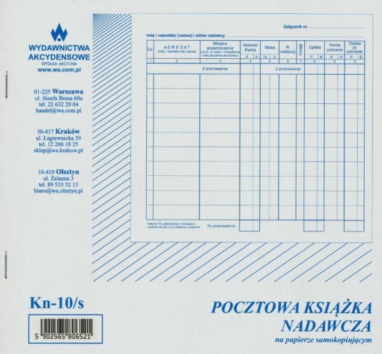 książka pocztowa nadawcza 2.3 A4 samokopiująca.jpg