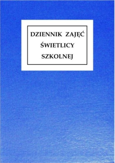 dziennik zajęć świetlicy szkolnej 11-godzinny twarda oprawa.JPG