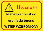 uwaga Niebezpieczeństwo osunięcia terenu.JPG