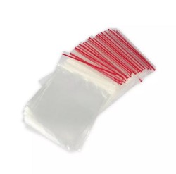 Torebki strunowe transparentne 50x70mm - 100 sztuk