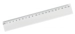 Linijka plastikowa bezbarwna Grand - 20 cm