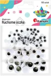 oczy z ruchomą źrenicą 5mm 8mm 15mm 105 sztuk.JPG