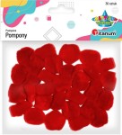 pompony średnica 25 mm 30 sztuk czerwone.JPG