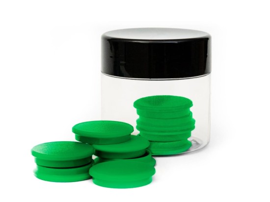 magnesy do tablic 10sztuk 30mm zielone.jpg