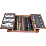 zestaw artystyczny 174 elementy w drewnianej walizce.jpg