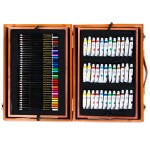 zestaw artystyczny 174 elementy w drewnianej walizce_3.jpg