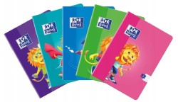 Zeszyt A5 Oxford Lion 16-kartkowy w wąską linię zwykłą