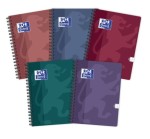 Kołozeszyt B5 Oxford Soft Touch Trend 100-kartkowy w kratkę