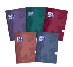 Zeszyt A4 Oxford Soft Touch Trend 80-kartkowy w kratkę w półtwardej oprawie